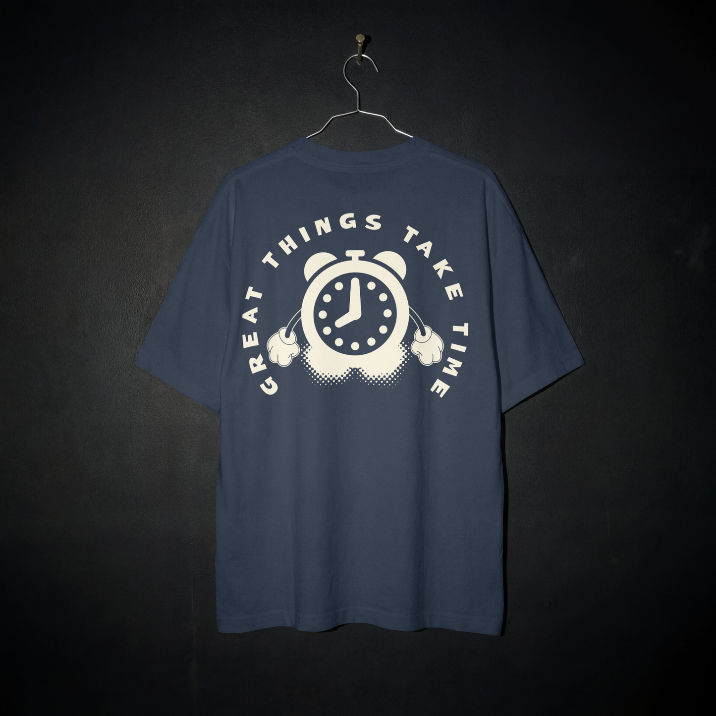 Camiseta Oversized - Great Things Take Time