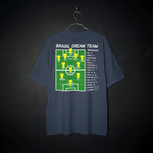 Camiseta Oversized - Brasil Dream Team