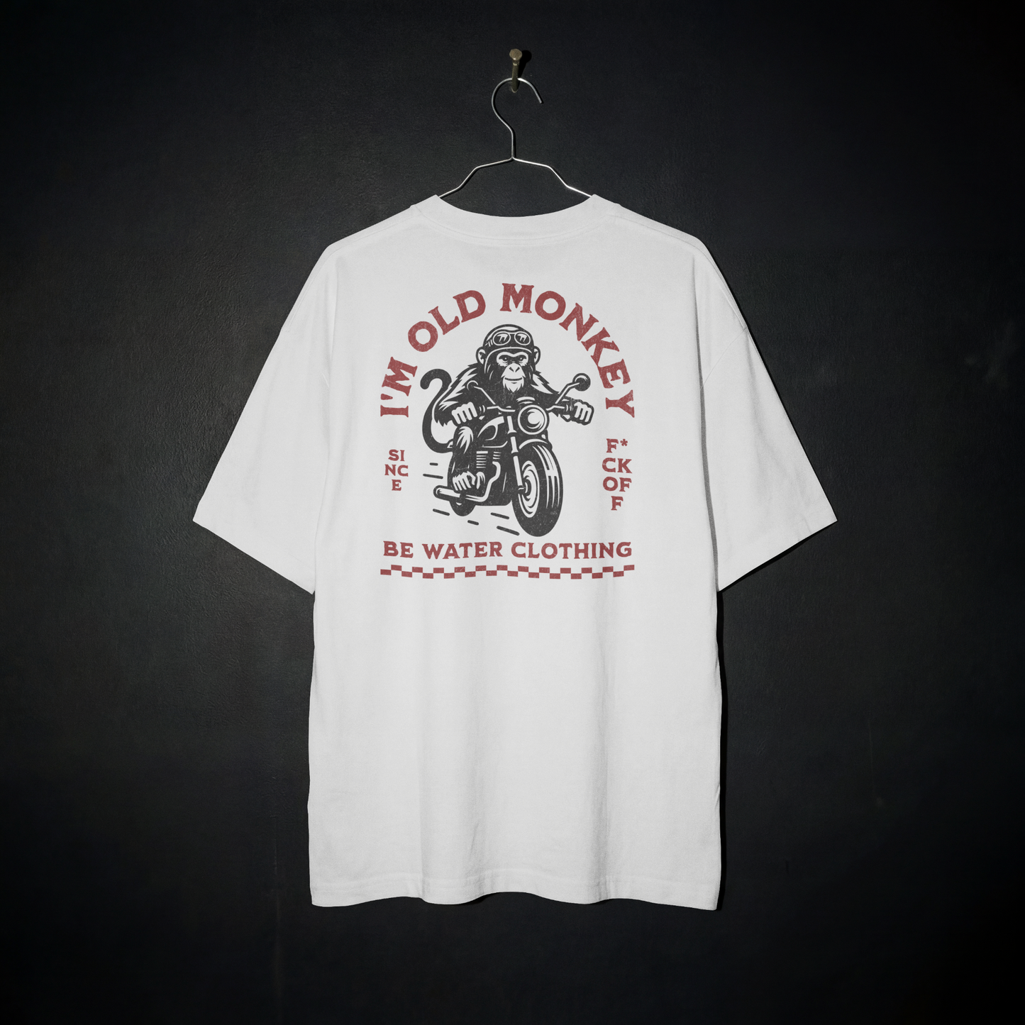 Camiseta Oversized - I'm Old Monkey