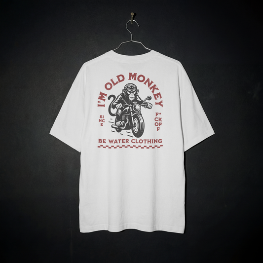 Camiseta Oversized - I'm Old Monkey